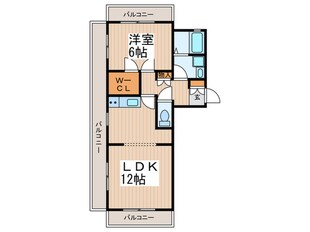 ブルースカイ浜田山の物件間取画像